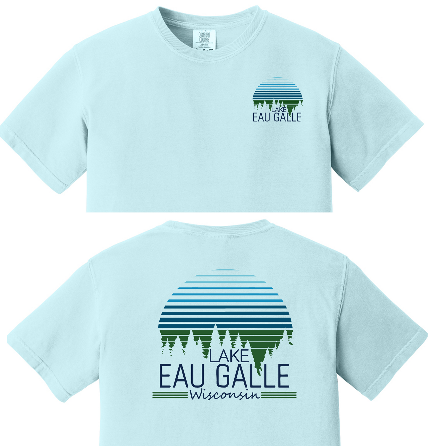 Tshirt (TREE DESIGN)- Comfort Colors
