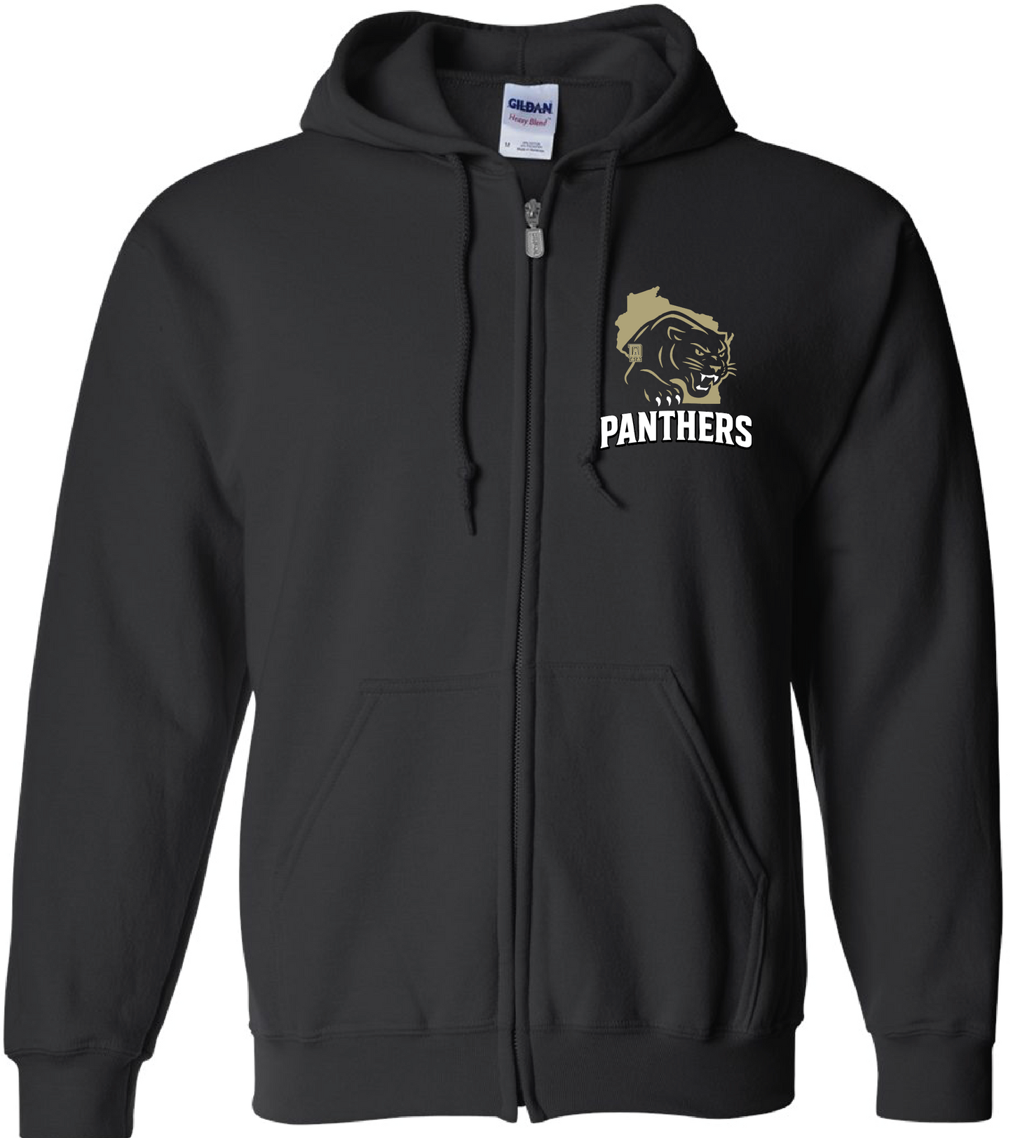 Full-Zip Up Hoodie - Heavy Blend