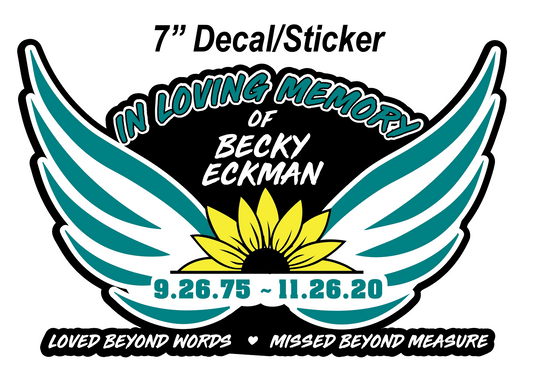 Decal/Sticker (Indoor/Outdoor Use)