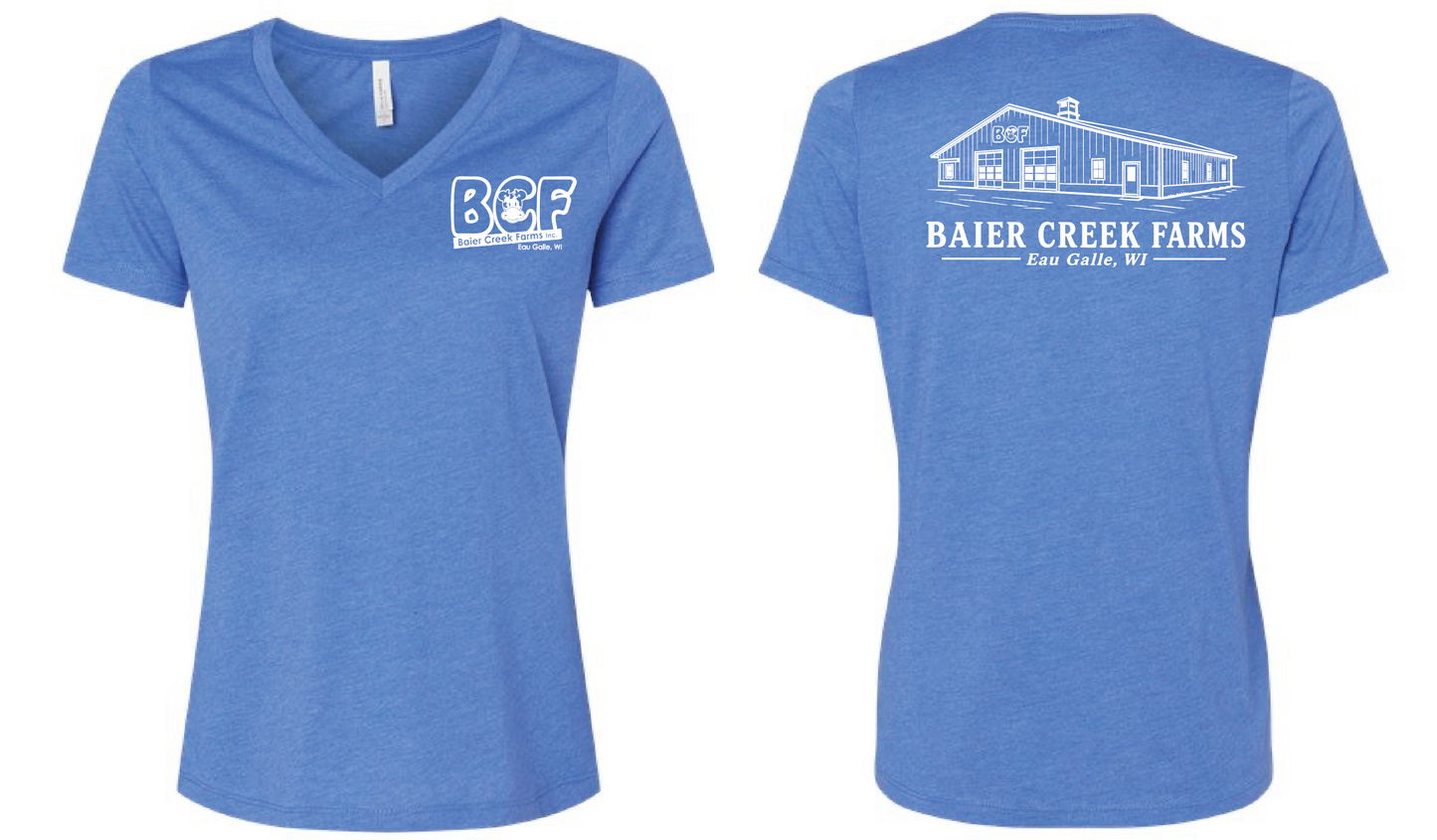TSHIRT Vneck - Bella +Canvas