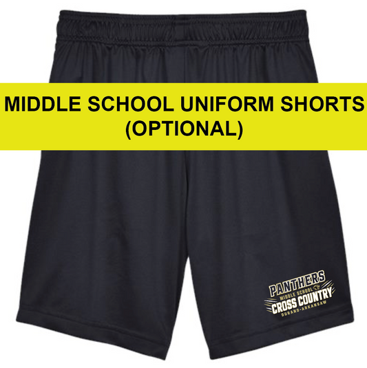 MIDDLE SCHOOL UNIFORM - SHORTS (Optional)