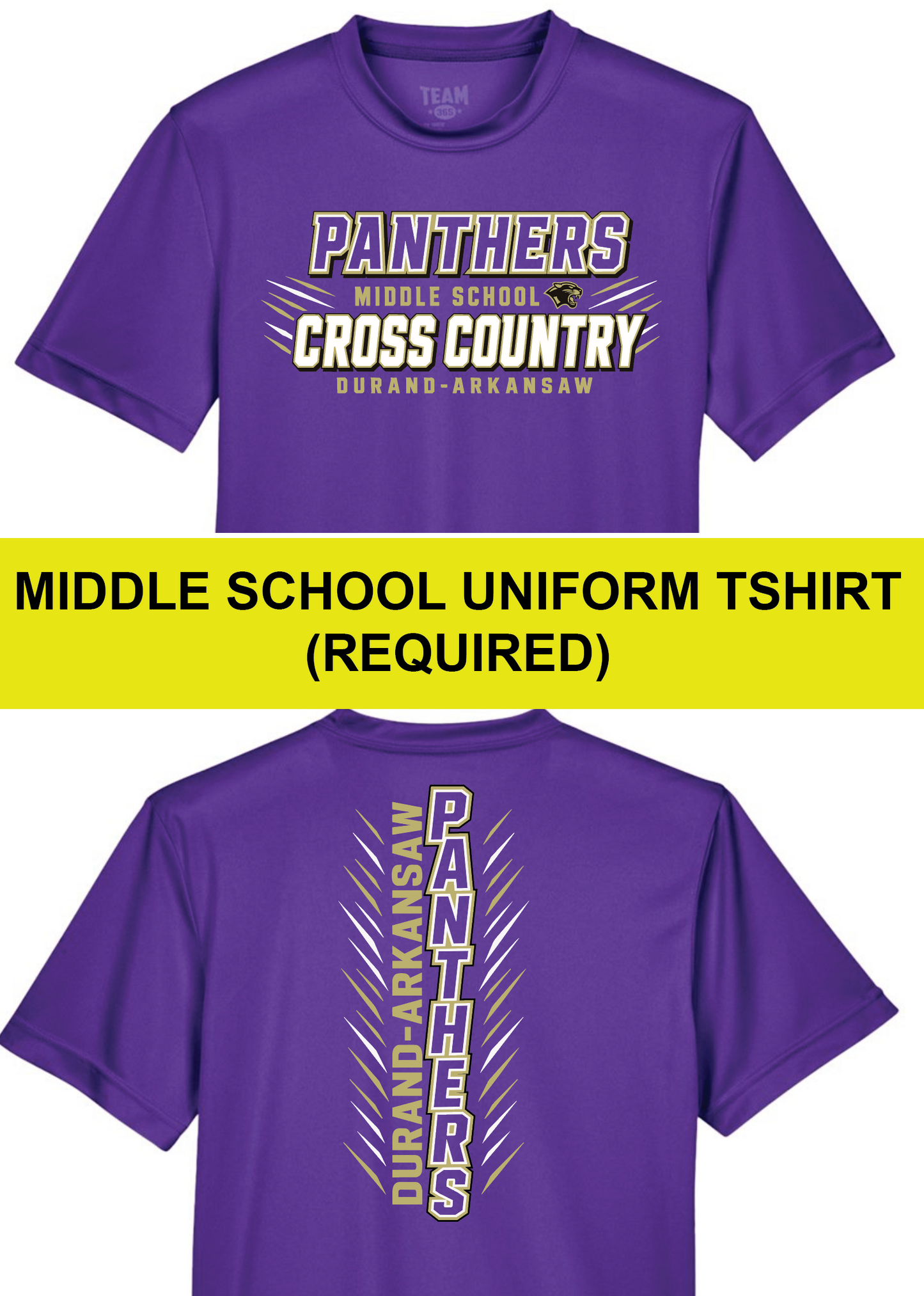 MIDDLE SCHOOL UNIFORM - TSHIRT